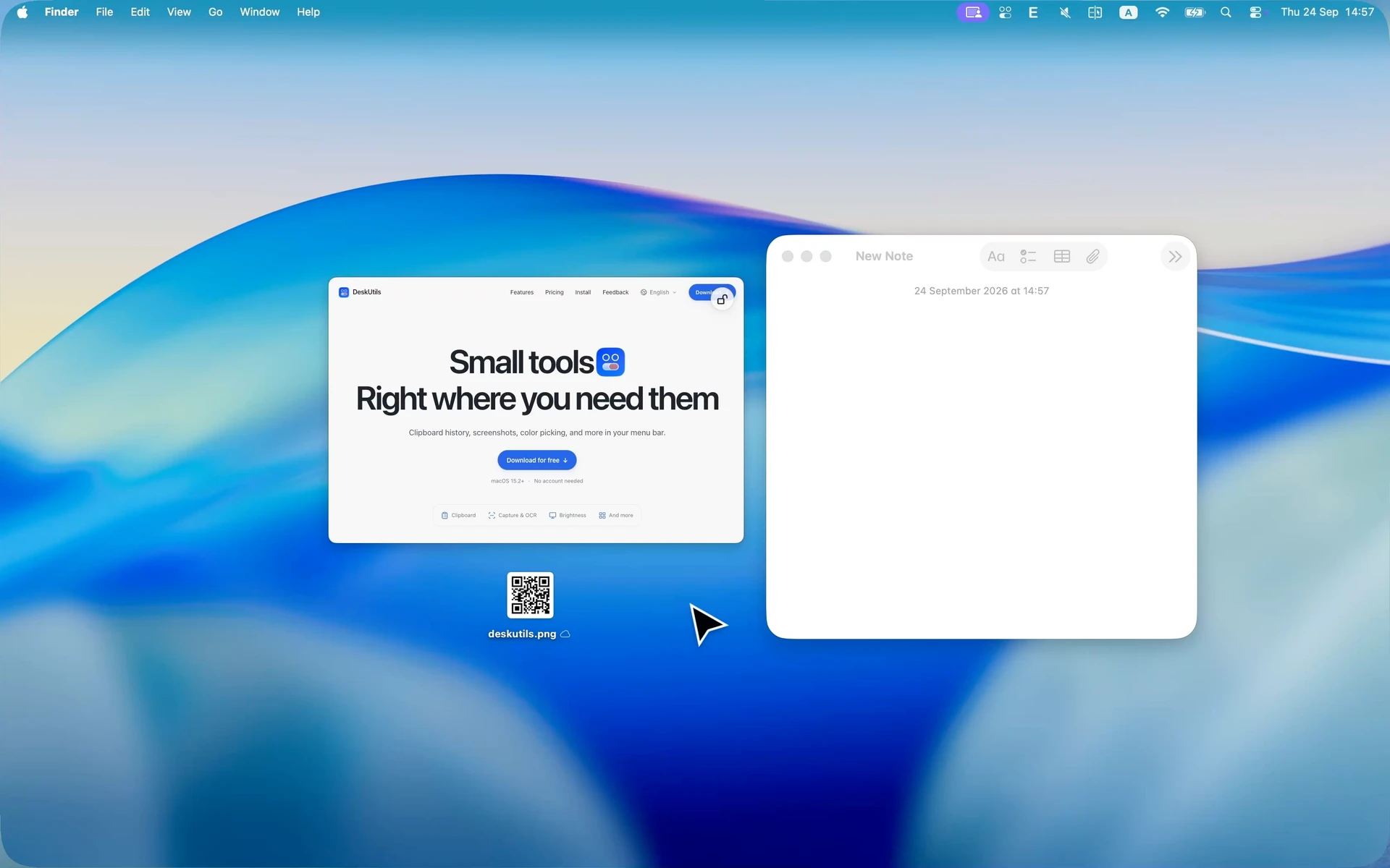 Convierte el texto de la pantalla en texto que puedes copiar.
